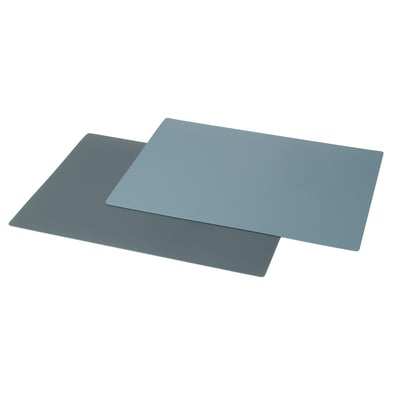 FINFÖRDELA Гибкая разделочная доска, темно-зеленый/серо-бирюзовый, 28x36 см